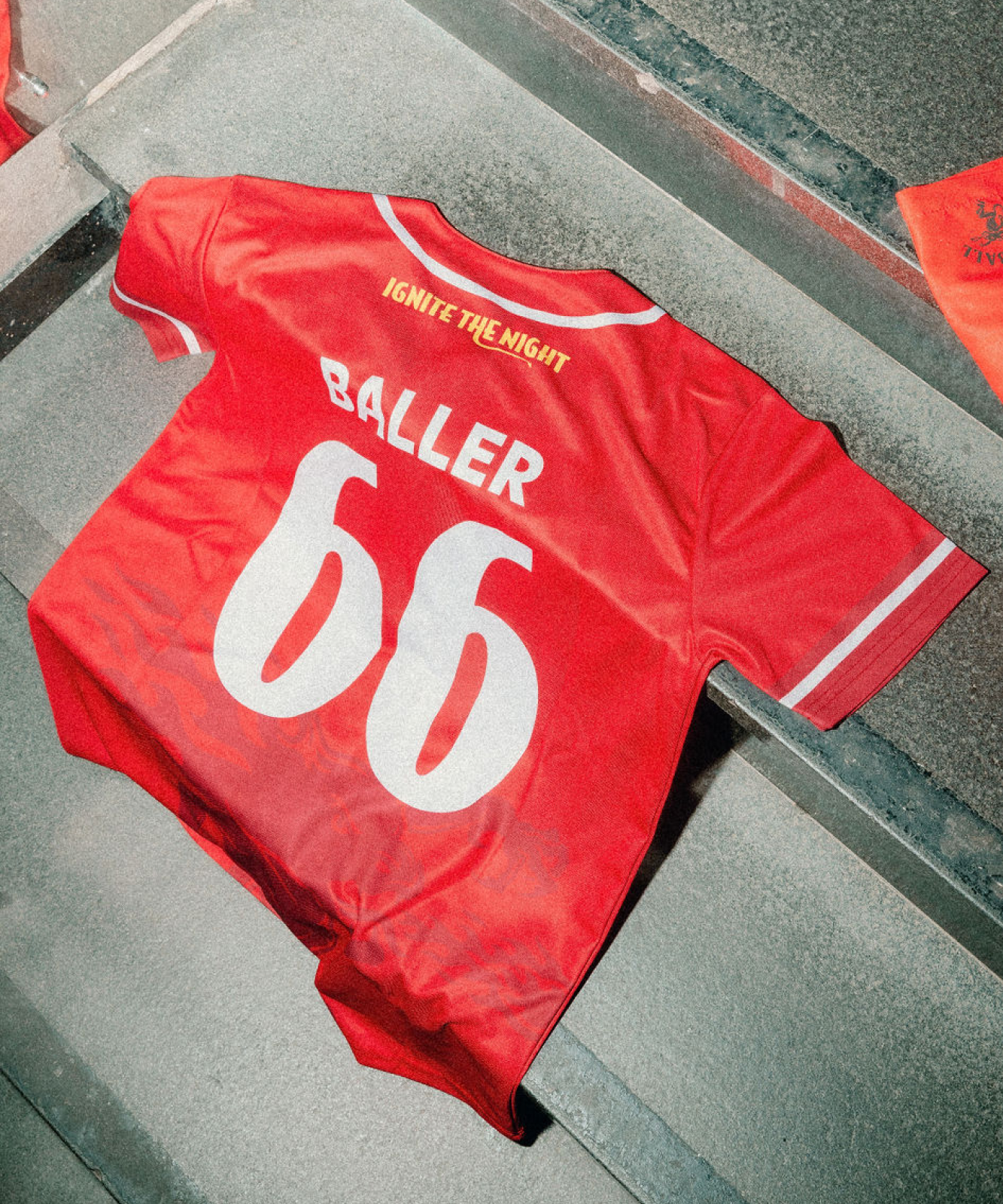 Baseball shirt / Red