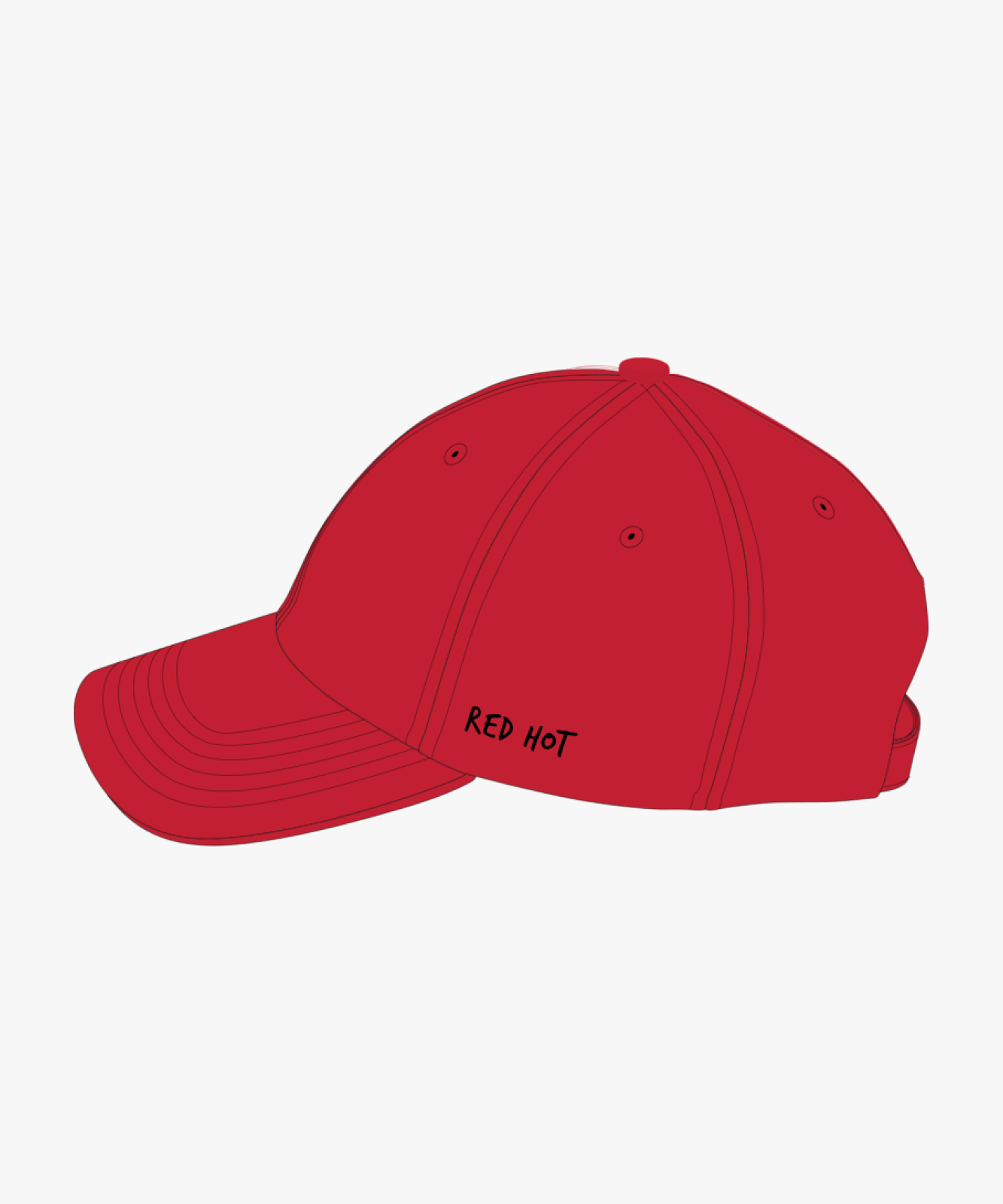 Baseball cap / Red