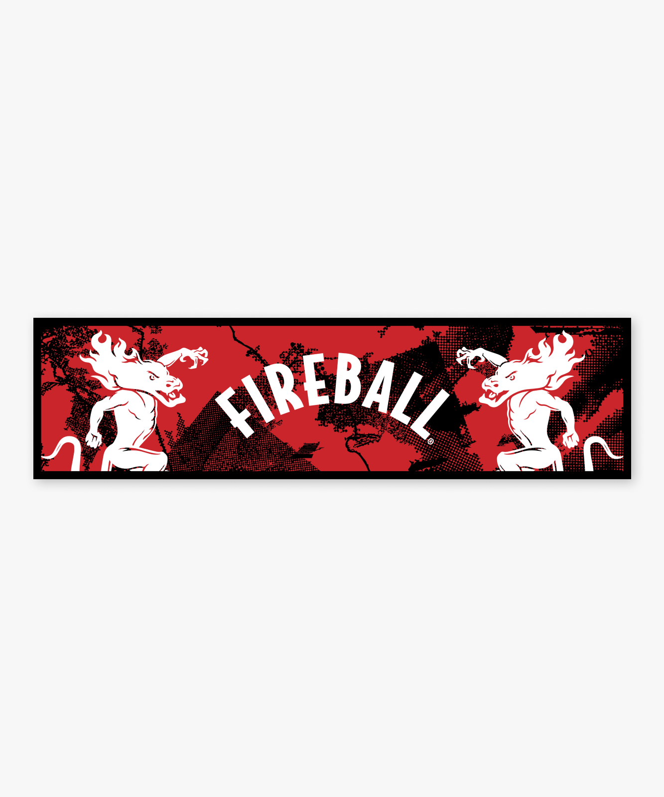Felt bar mat / 89x24cm / Noise