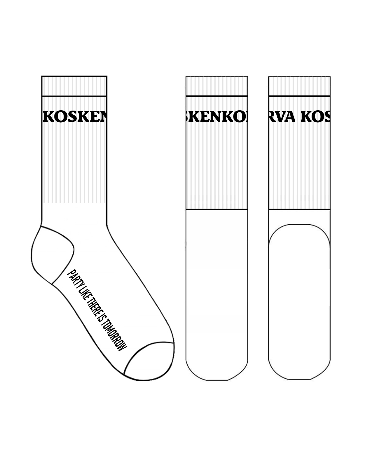 Socks / White