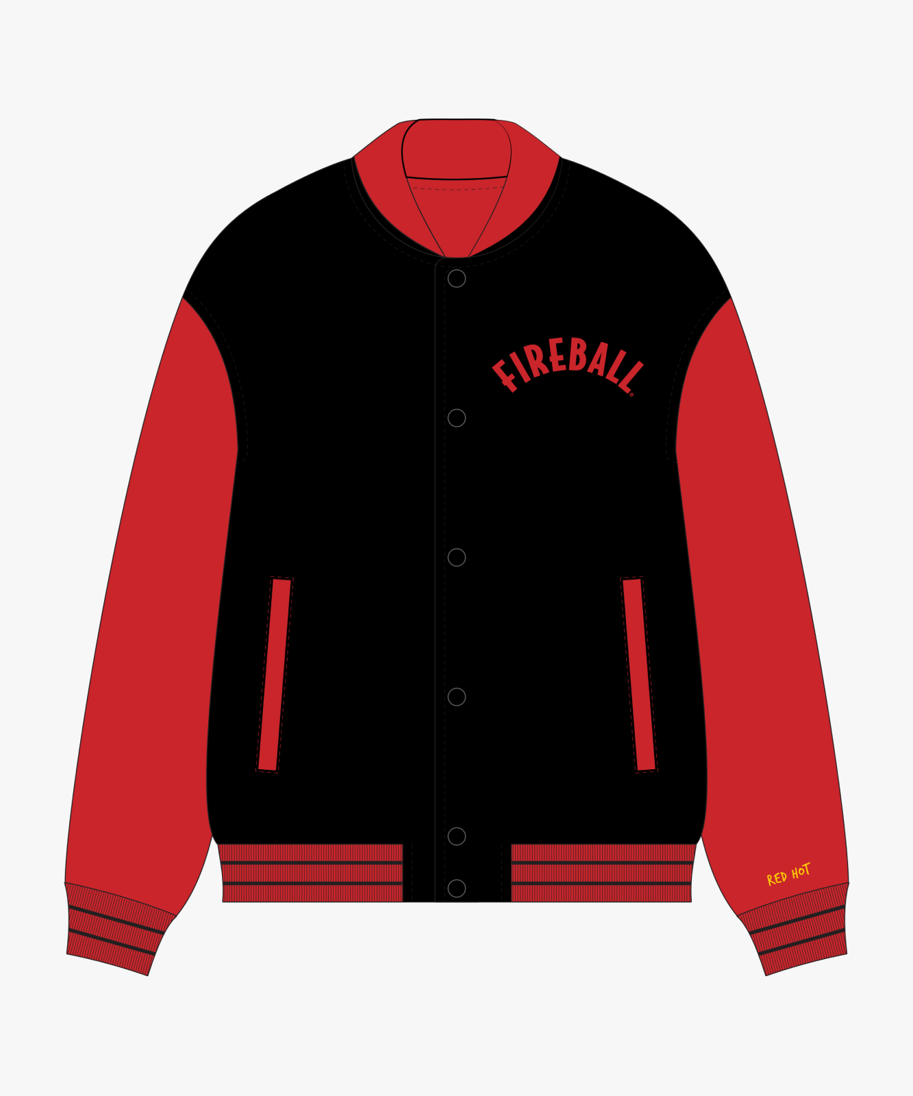 Varsity Jacket / Black