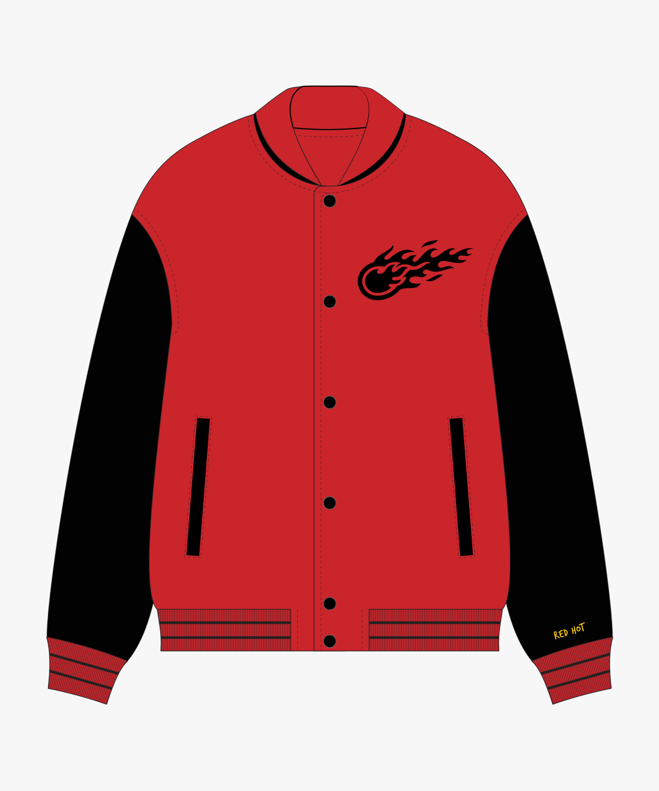 Varsity Jacket / Red