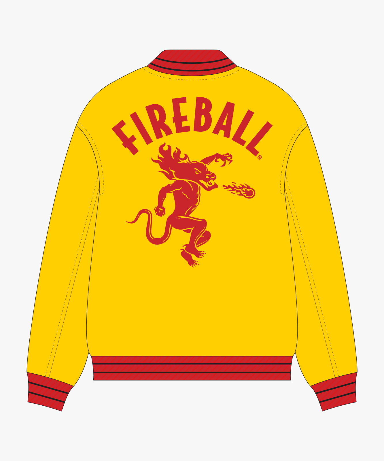 Varsity Jacket / Yellow